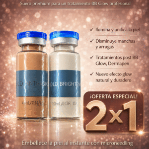 Suero de Color Bb Glow Tono obscuro y Claro 4ml