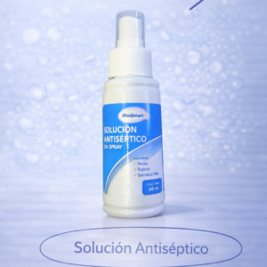 🧴 Solución Antiséptica en Spray – Limpieza y Protección Inmediata (60 ml)