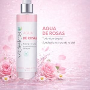 💎 Agua de Rosas – Tónico Hidratante y Calmante