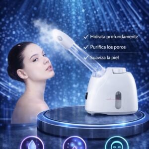 💨 Vaporizador Facial – Apertura de Poros y Preparación Profesional