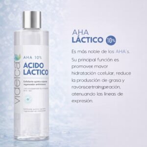 💧 Ácido Láctico 10% – Exfoliante Hidratante y Renovador Facial